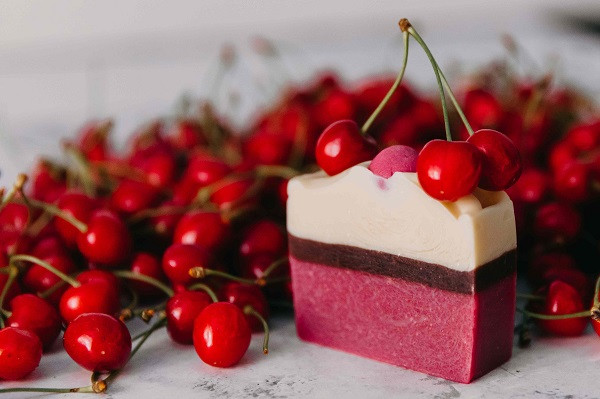 Soap Cherry in chocolate